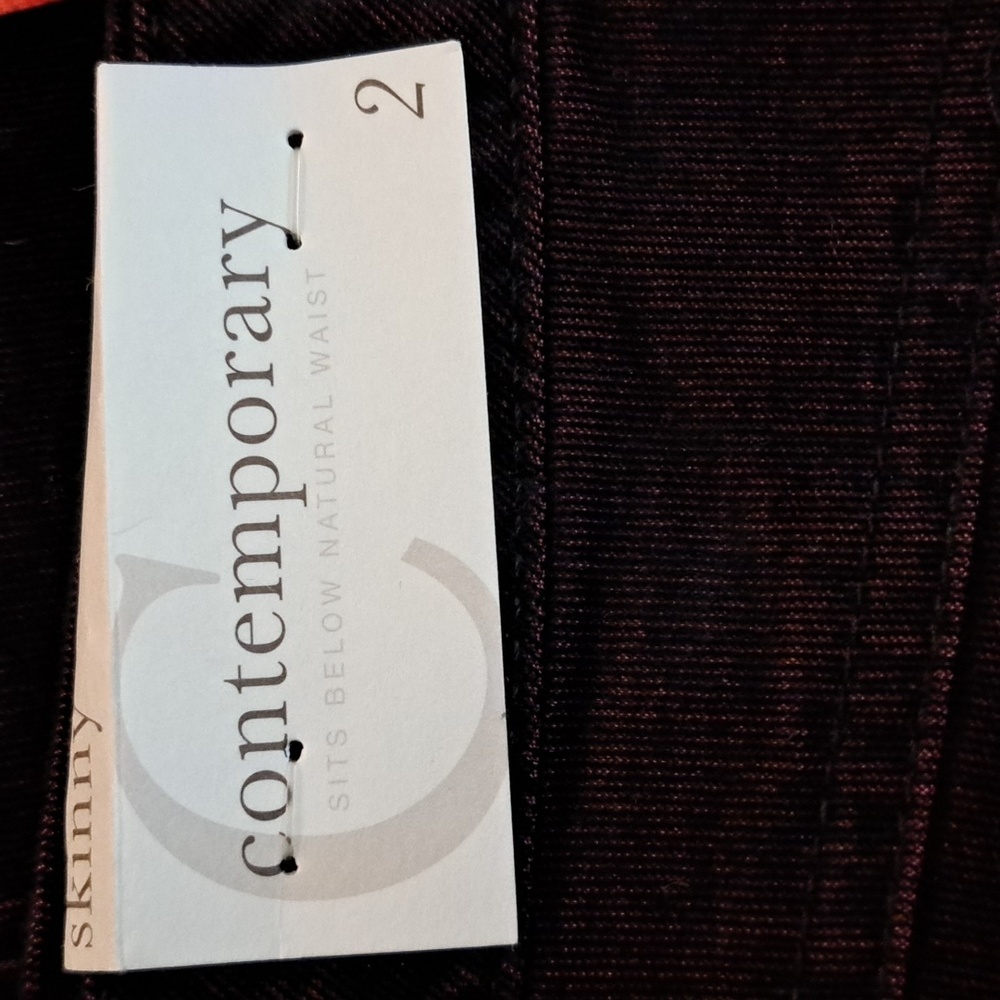 🪻BOGO🪻 Cato Contemporary Skinny Corduroy Pants Size‎ 2 NWT - Picture 10 of 11